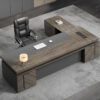 Elegant Vintage Executive Desk - Maoters
