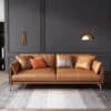 Genuine Leather Italian Style Luxury Sofa - Maoters