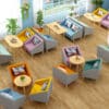 Elegant Business Reception Sofa - Maoters