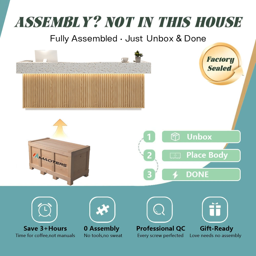 Maoters Simple Modern Reception Desk - Maoters Maoters Simple Modern Reception Desk - Maoters