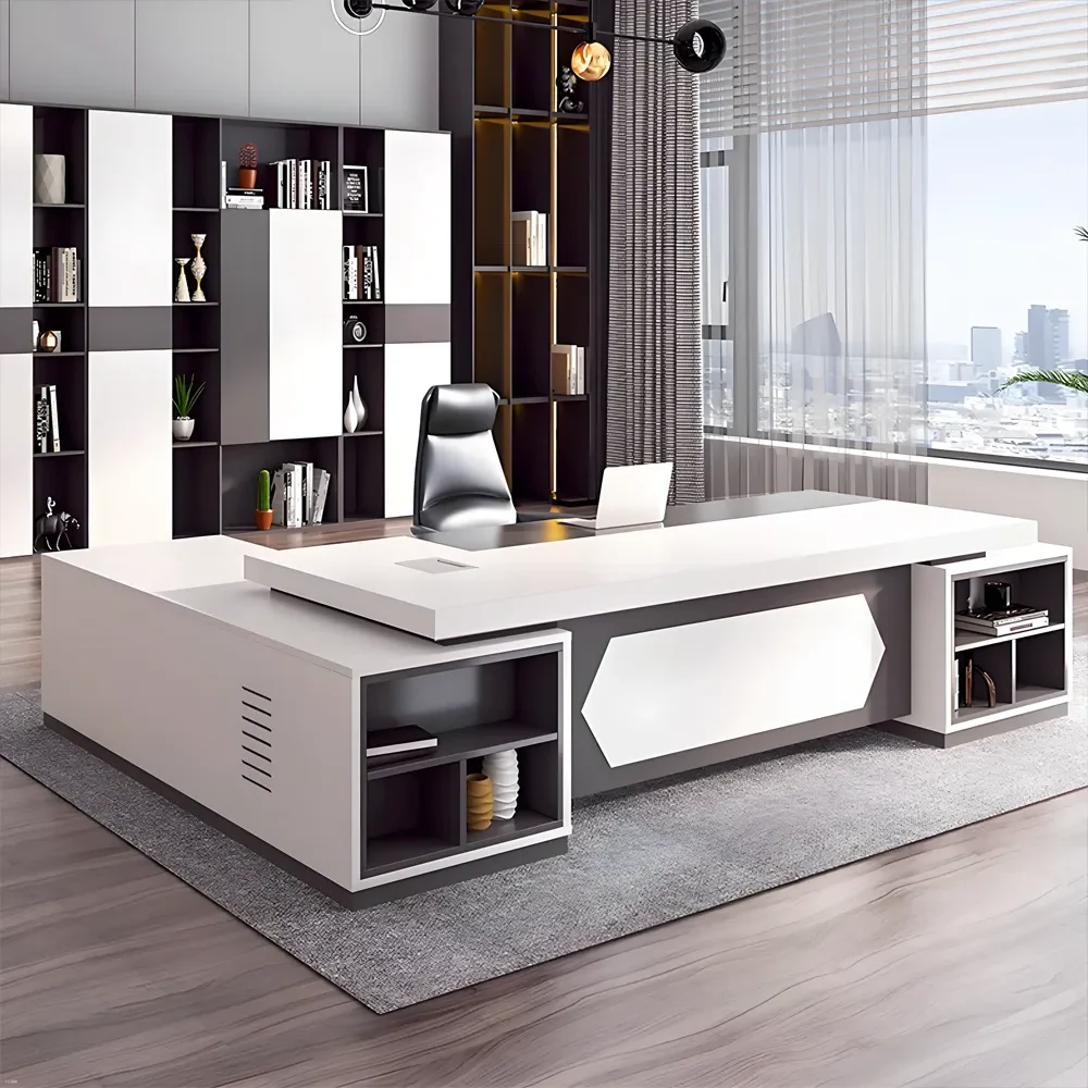 Modern Artificial Board President Table - Maoters