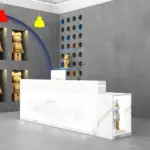 Modern Bar Table - Simple Clothing Store Counter