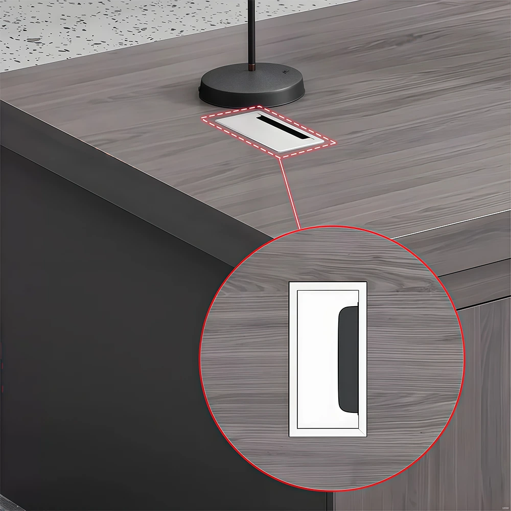 Modern Computer Desk Wood Executive Office Desk