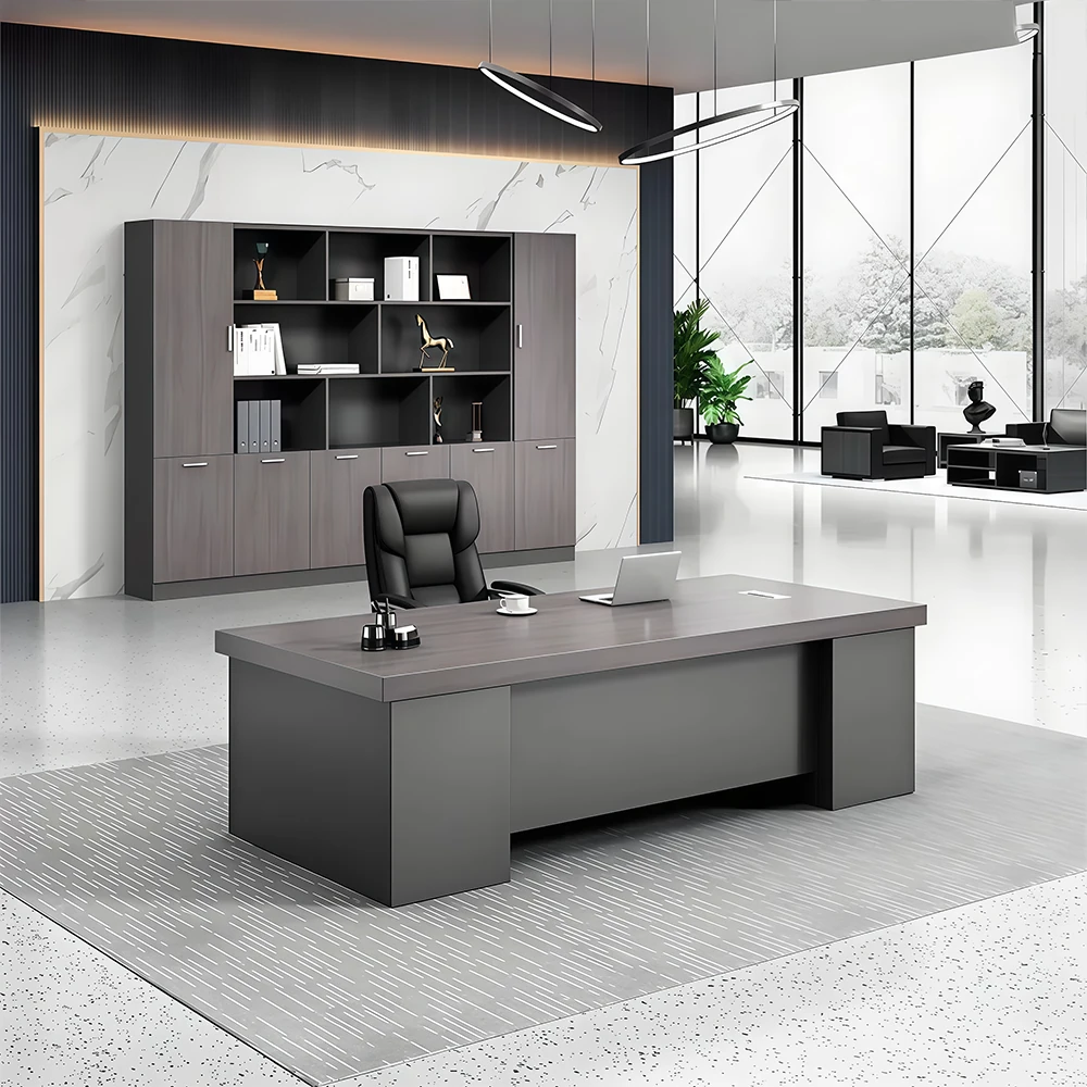 Modern Computer Desk Wood Executive Office Desk