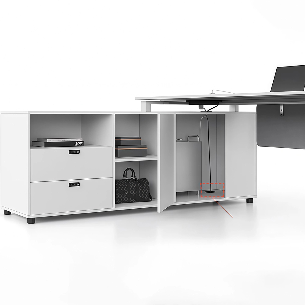 Modern Executive Office Desk - Simple & Large