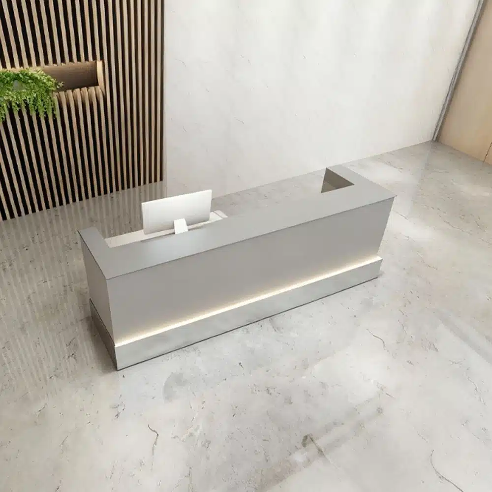 Modern Light Luxury Reception Desk - Maoters