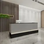 Modern Light Luxury Reception Desk - Maoters