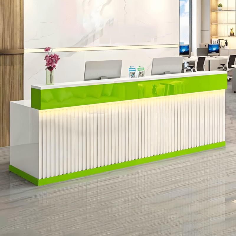 Modern Light Luxury Reception Desk - Maoters
