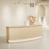Modern Light Reception Desk