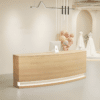 Modern Light Reception Desk