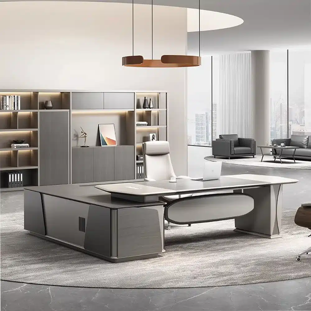 Modern Luxury Banquette Office Desk