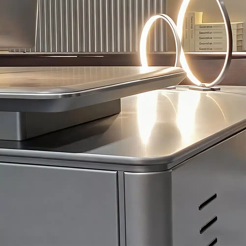 Modern Luxury Lacquered Executive Desk - Maoters