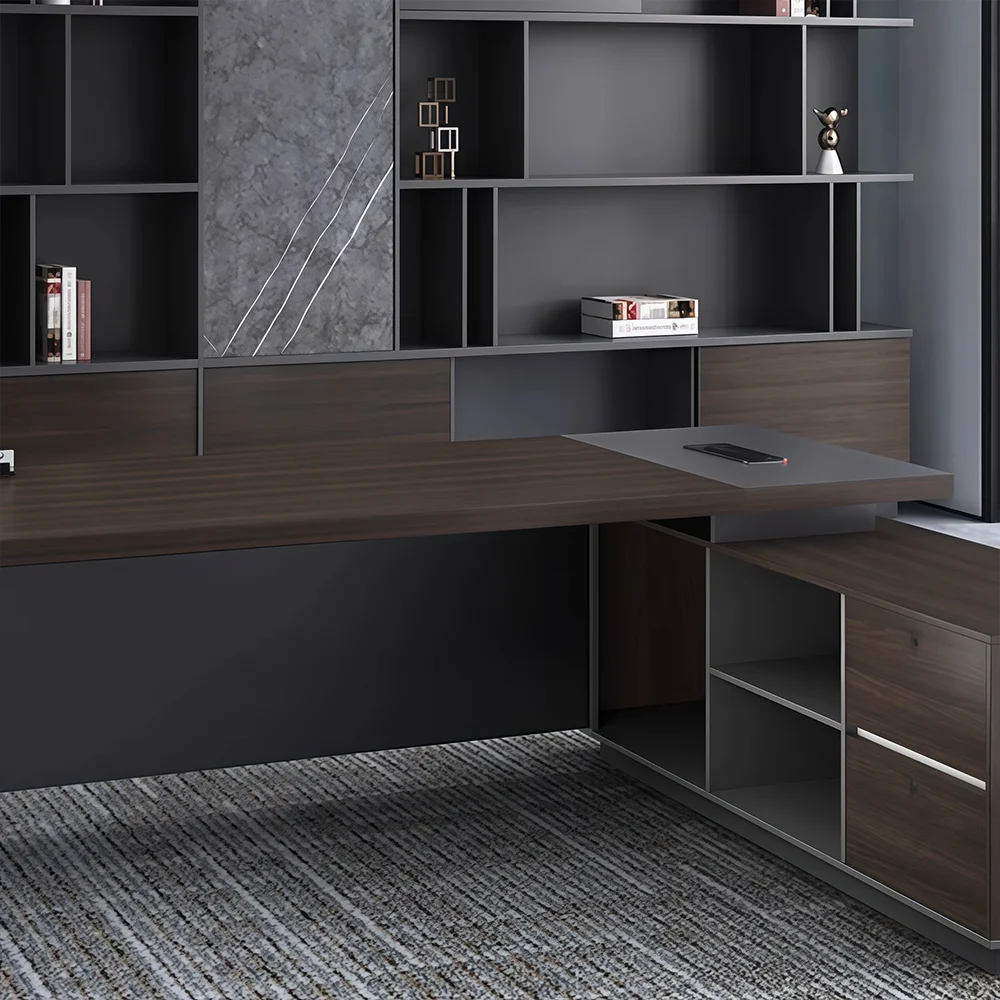 Modern Minimalist Executive Desk - Maoters
