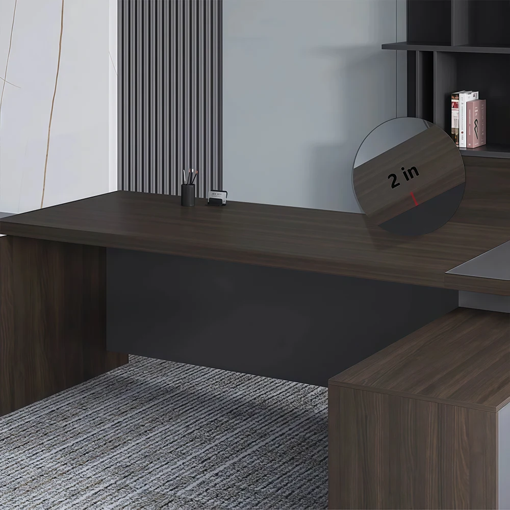 Modern Minimalist Executive Desk - Maoters