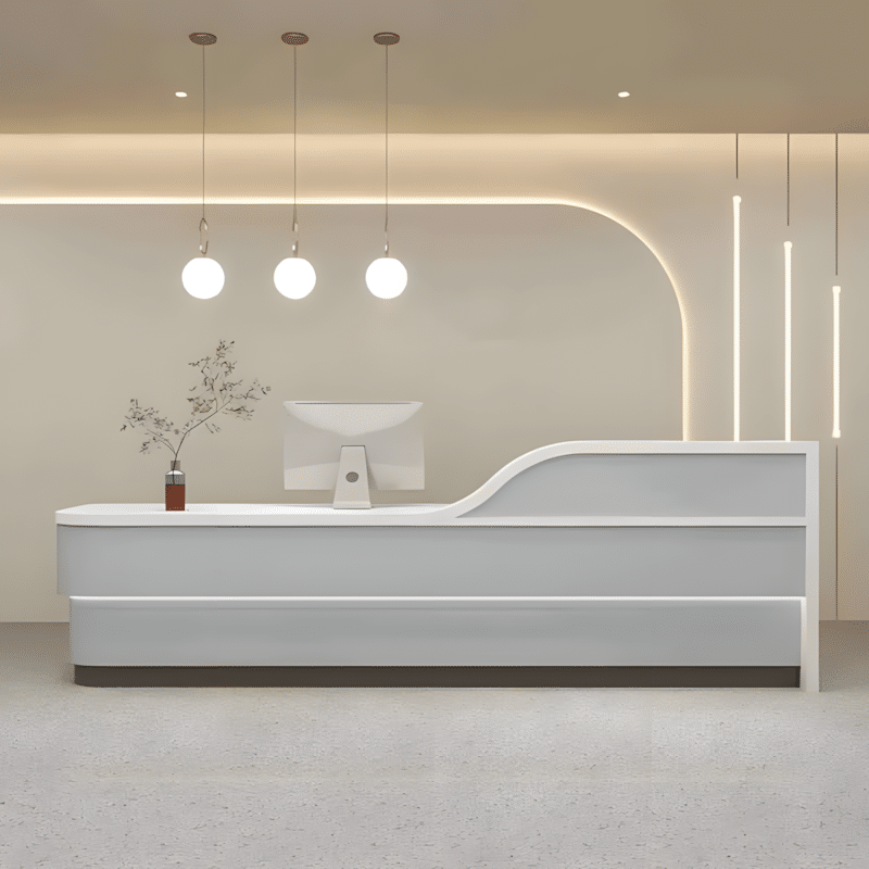 Modern Minimalist Hotel Front Desk - Maoters