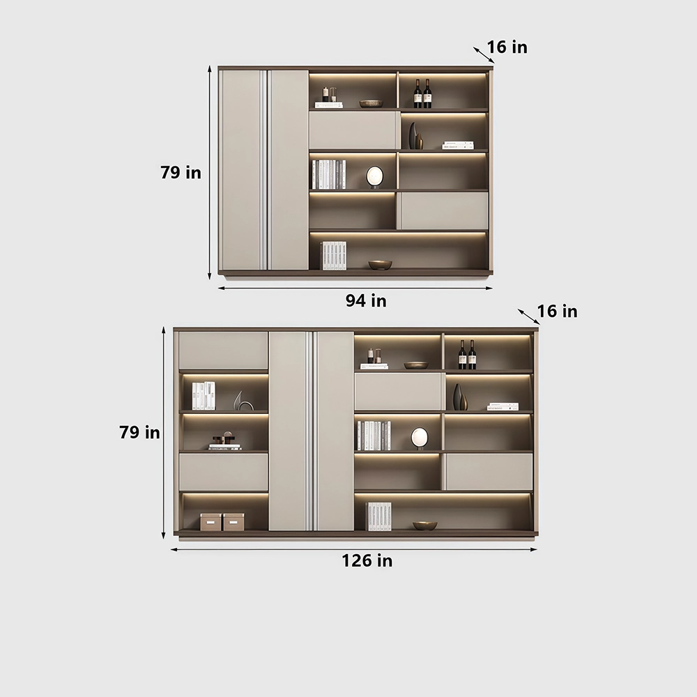 Modern Minimalist Luxury Executive Desk Set