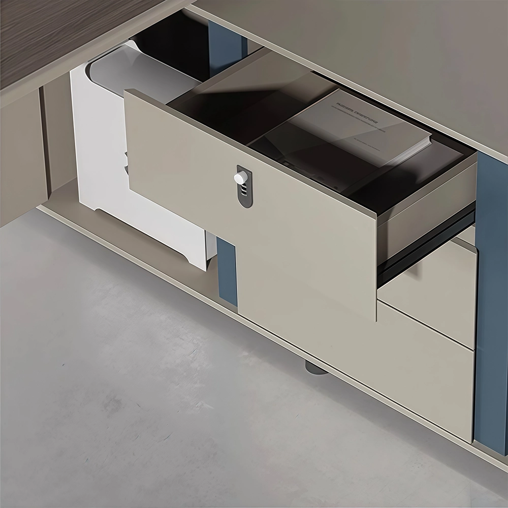 Modern Minimalist Single Executive Desk - Maoters