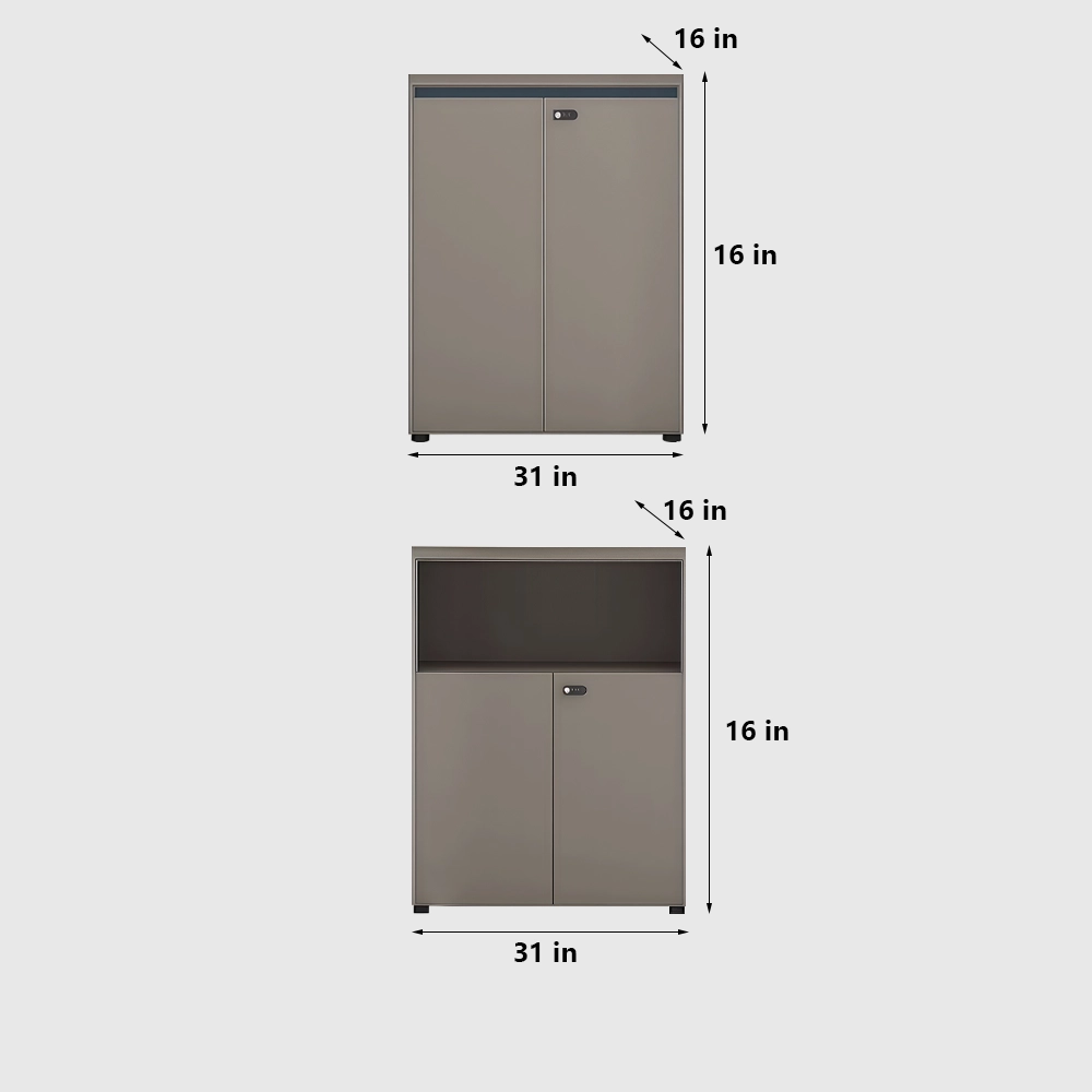 Modern Minimalist Single Executive Desk - Maoters