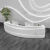Modern Minimalist Stainless Steel Light Luxury Desk