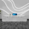 Modern Minimalist Stainless Steel Light Luxury Desk