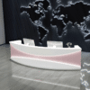Modern Minimalist Stainless Steel Light Luxury Desk