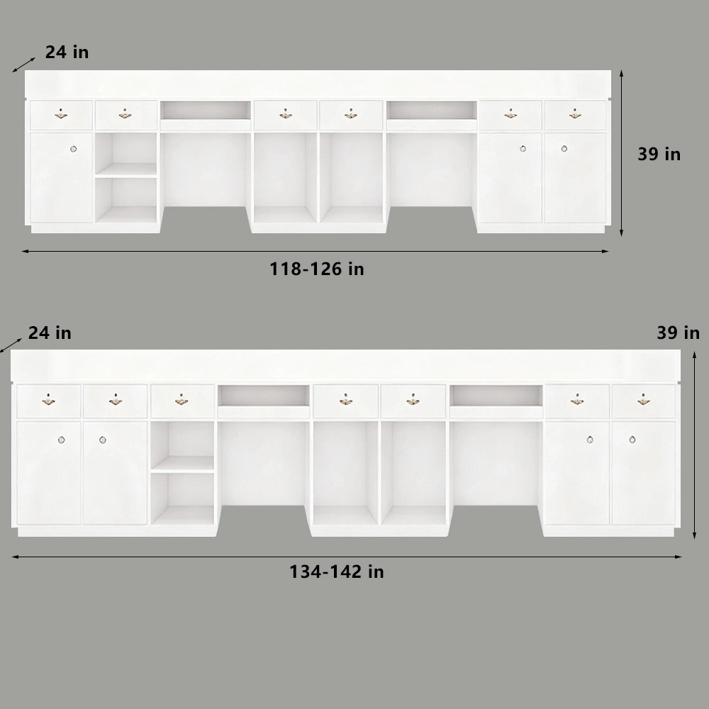 Modern Reception Desk with Cashier Counter Modern Reception Desk with Cashier Counter