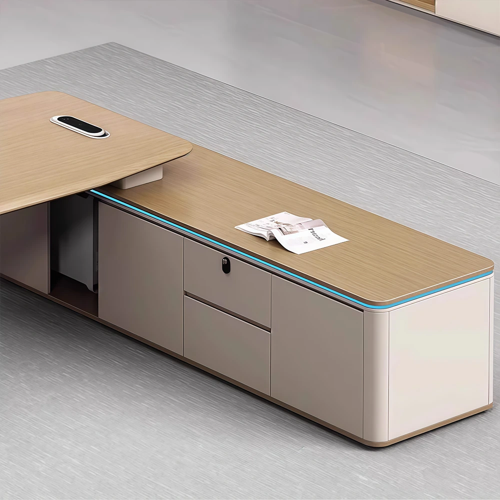 Modern Sleek Single Desk for Executives - Maoters