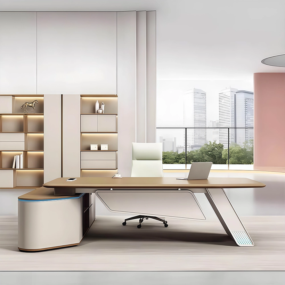 Modern Sleek Single Desk for Executives - Maoters