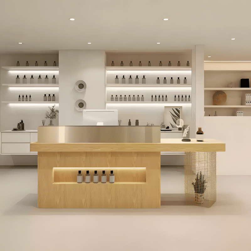 Modern Stylish Reception Cashier Counter