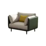 Modern Upholstered Leather Sofa
