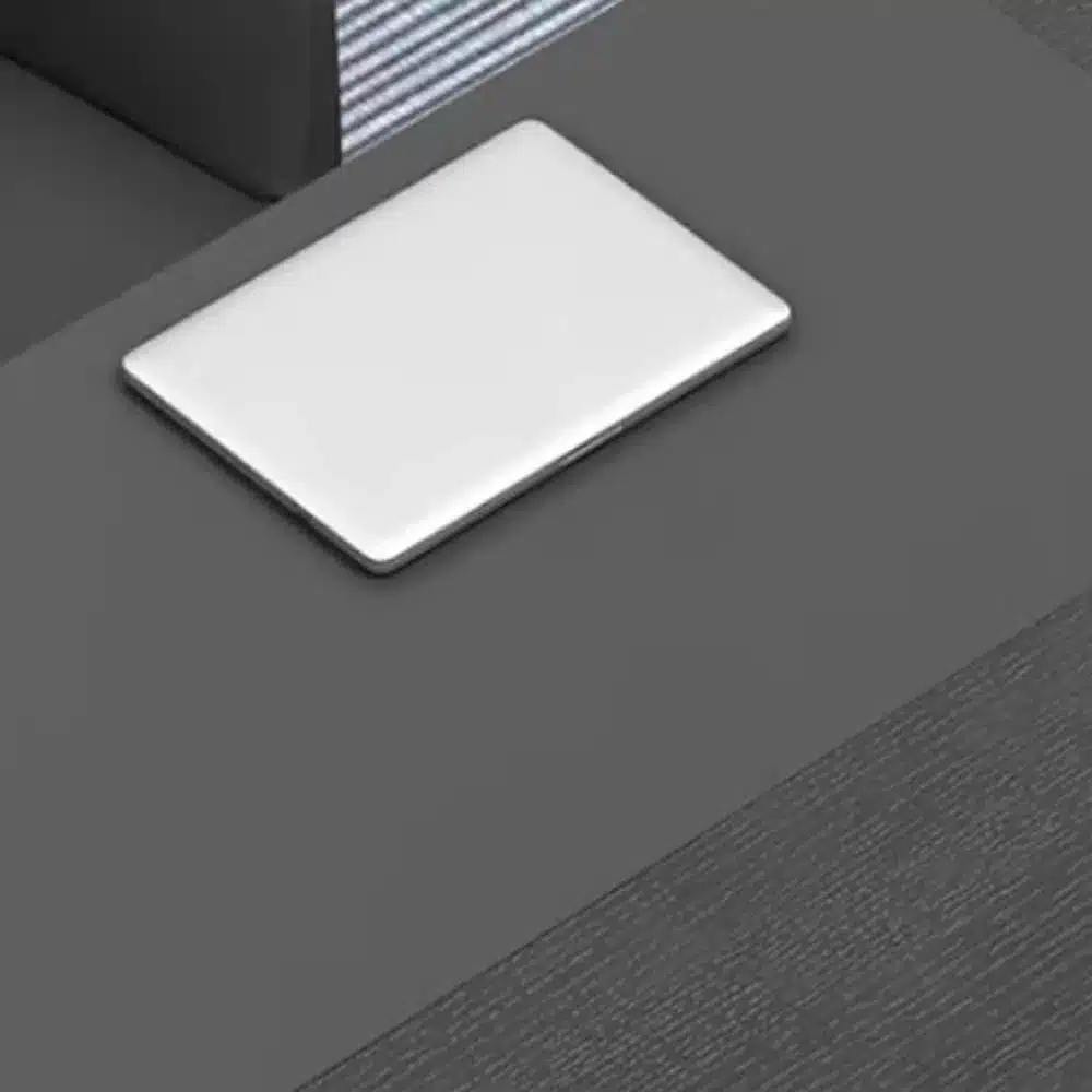 Modern Wooden Office Desk - Black Executive Style