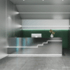 Modern Stainless Steel Cashier Desk - Maoters