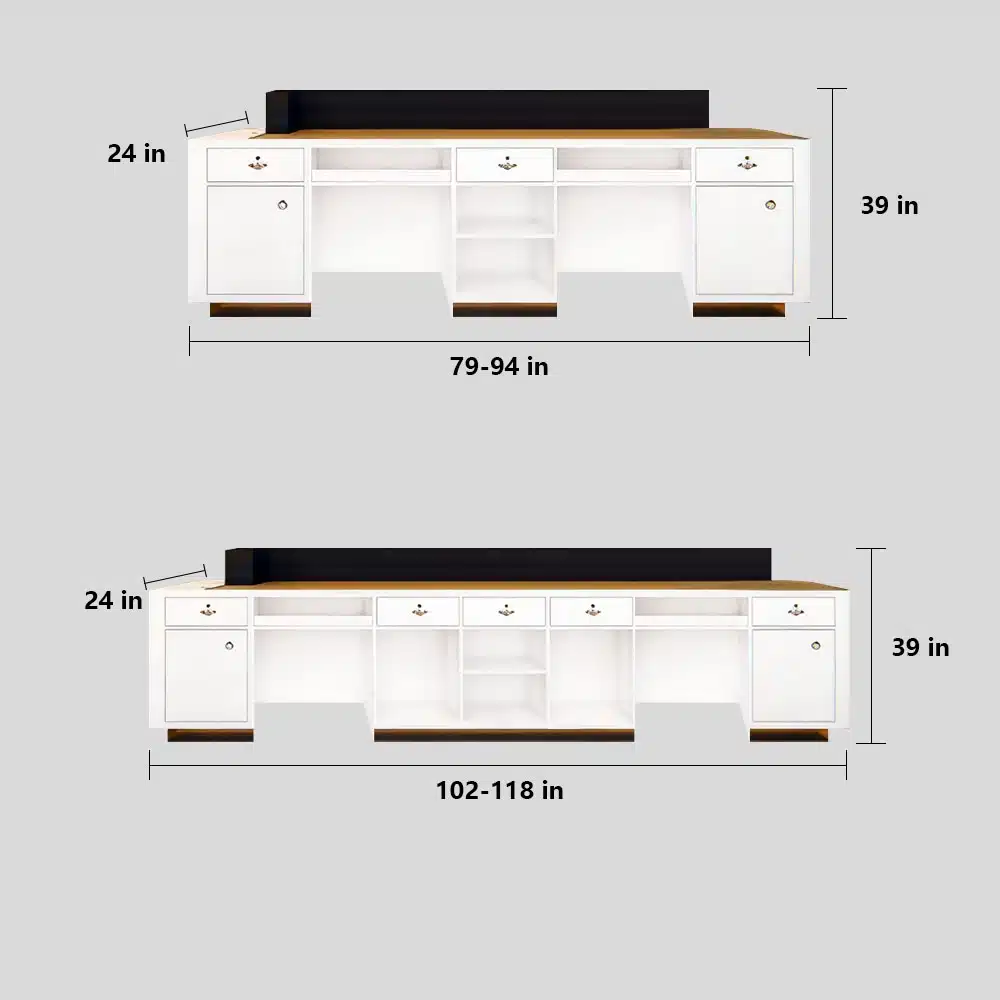 Multi-Use Reception Desks for Varied Businesses Multi-Use Reception Desks for Varied Businesses