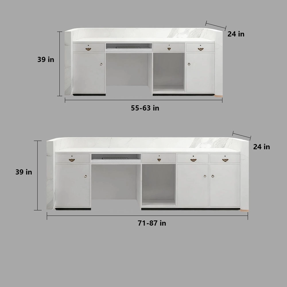 Multifunctional Storage Reception Desk Multifunctional Storage Reception Desk