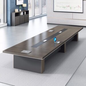 Classic Rectangular Office Desk - Ideal for Meetings - L94" x W47" x H30"