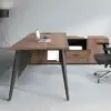 Panel Steel-Wood Manager Desk - Executive Table Panel Steel-Wood Manager Desk - Executive Table