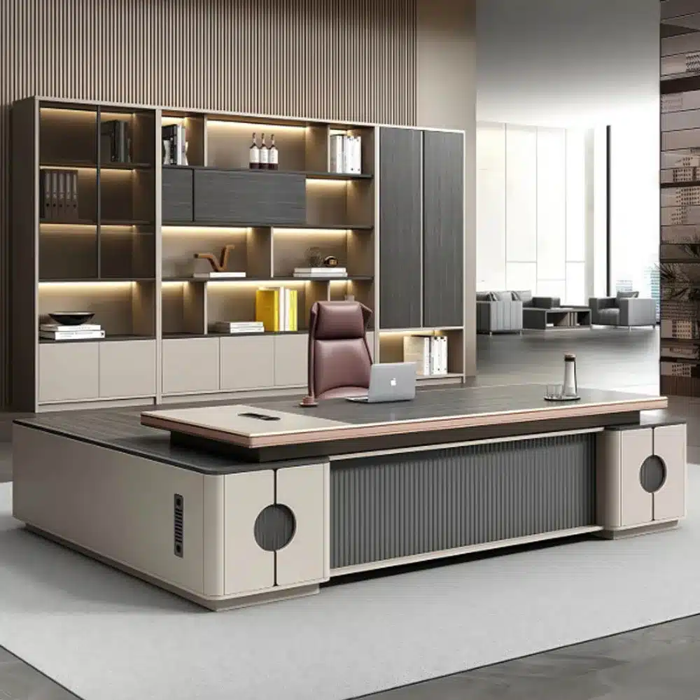 President Desk for Executive & Office Manager