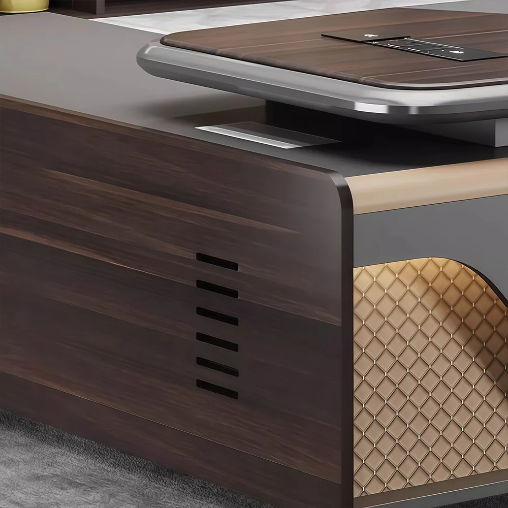 Prestigious Lacquered Executive Desk - Maoters