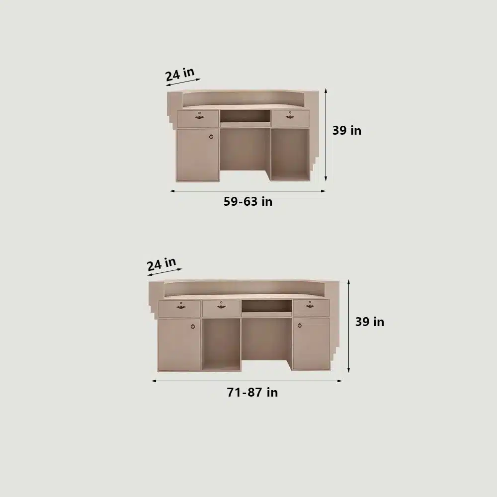Reception Counter Cashier Desk - Classified Storage Reception Counter Cashier Desk - Classified Storage