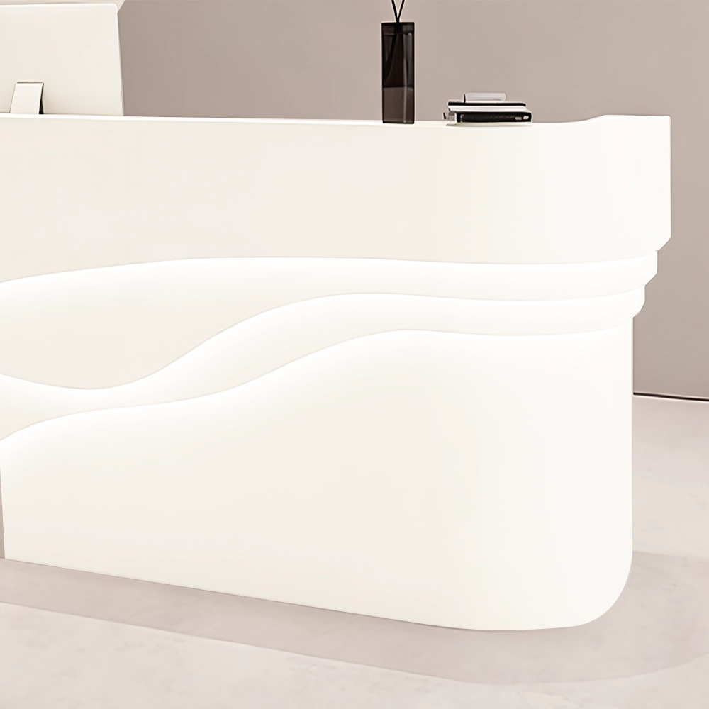 Reception Counter Cashier Desk - Classified Storage