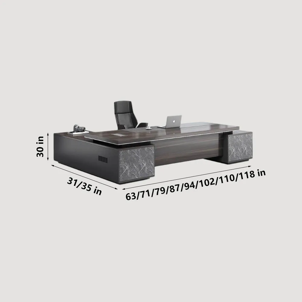 Rectangle Computer Executive Desk - Maoters Rectangle Computer Executive Desk - Maoters