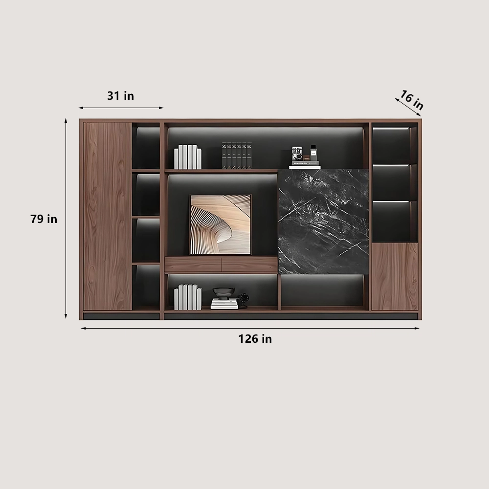 Desk with LED Strip Lighting for Executives Desk with LED Strip Lighting for Executives