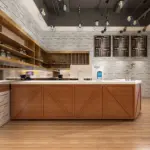 Vintage-style Bar Reception Desk