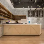 Vintage-style Bar Reception Desk