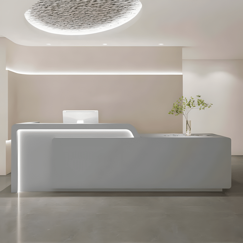 Simple Corporate Reception Desk - Maoters