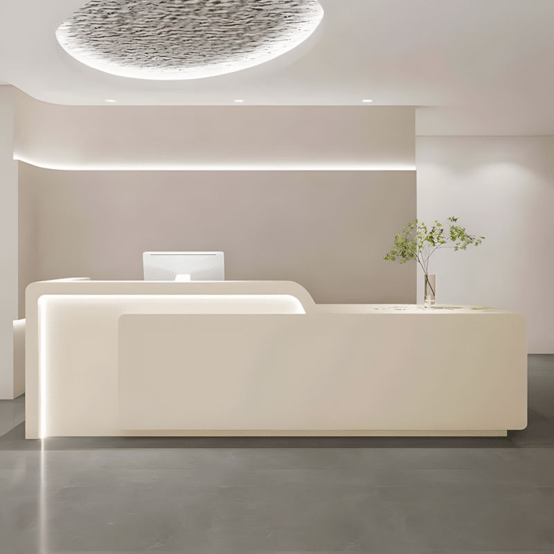 Simple Corporate Reception Desk - Maoters