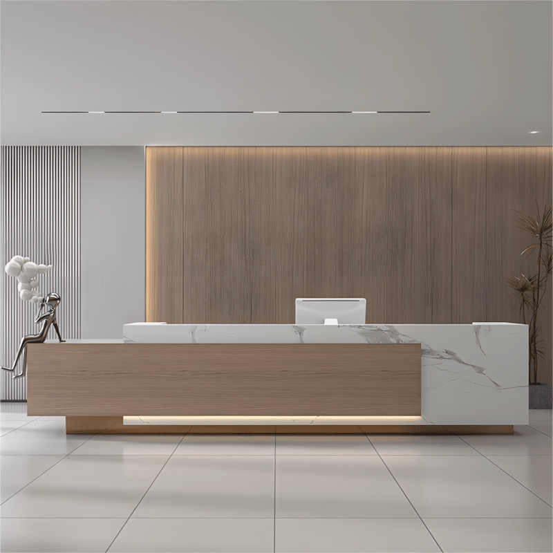Simple Fashion Reception Desk