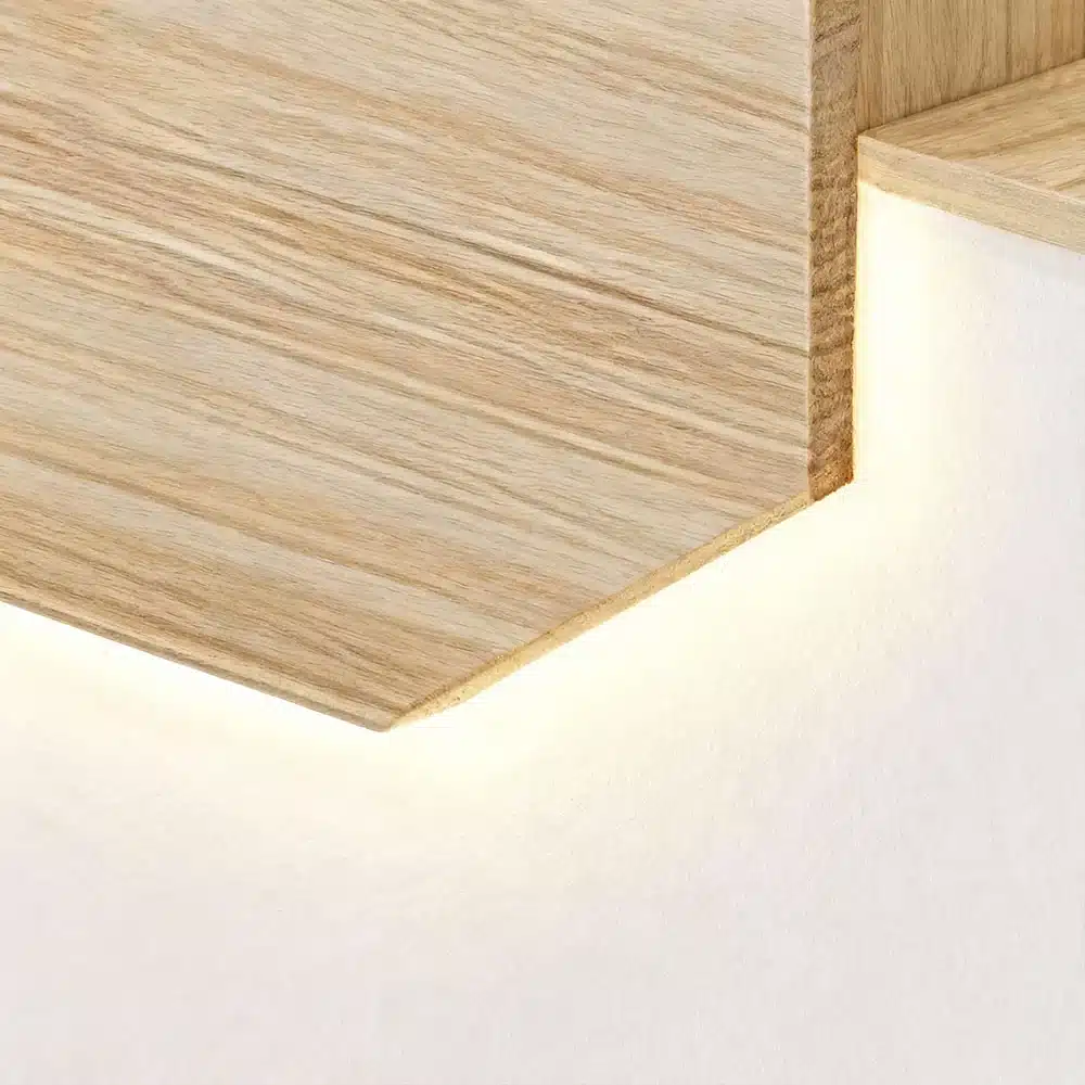 Simple L-shape Wood Reception Desk - Maoters