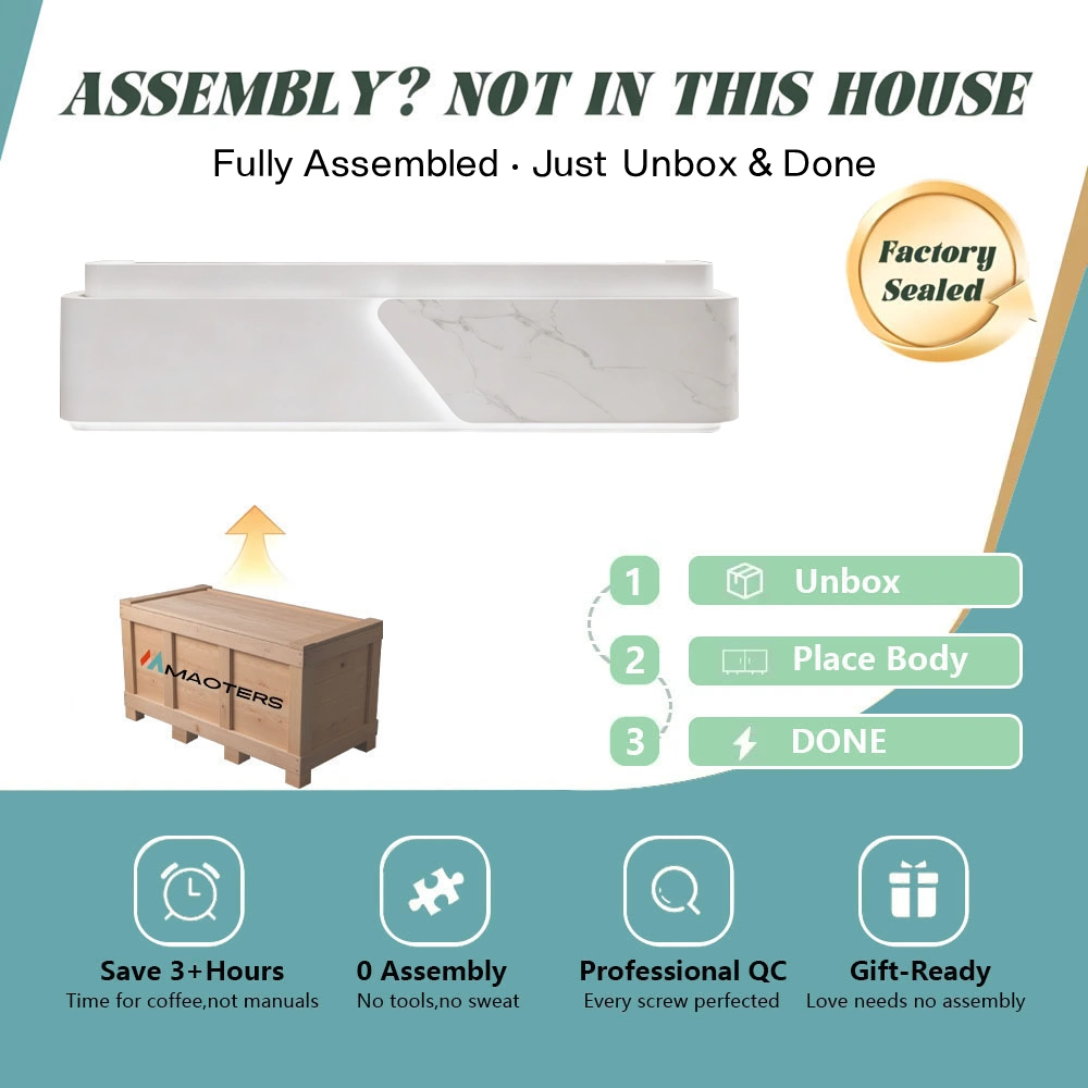 Simple Lacquer Reception Desk - Beauty & Bar Simple Lacquer Reception Desk - Beauty & Bar