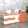 Simple Modern Cashier Counter Table - Maoters